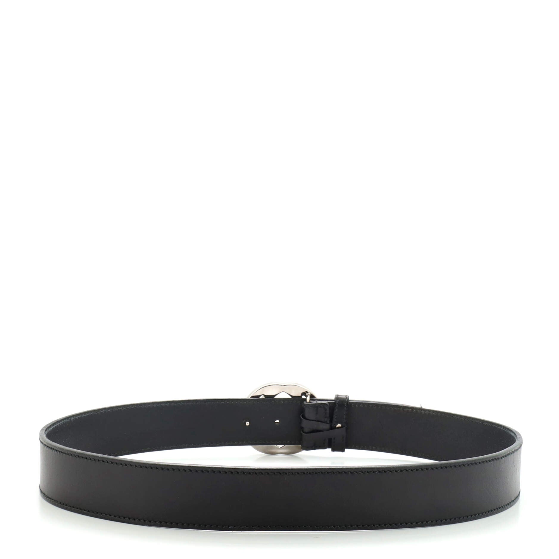 Interlocking G Belt Leather Wide 95