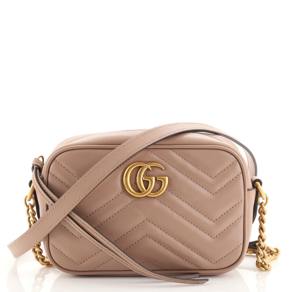 GG Marmont Shoulder Bag Matelasse Leather Mini