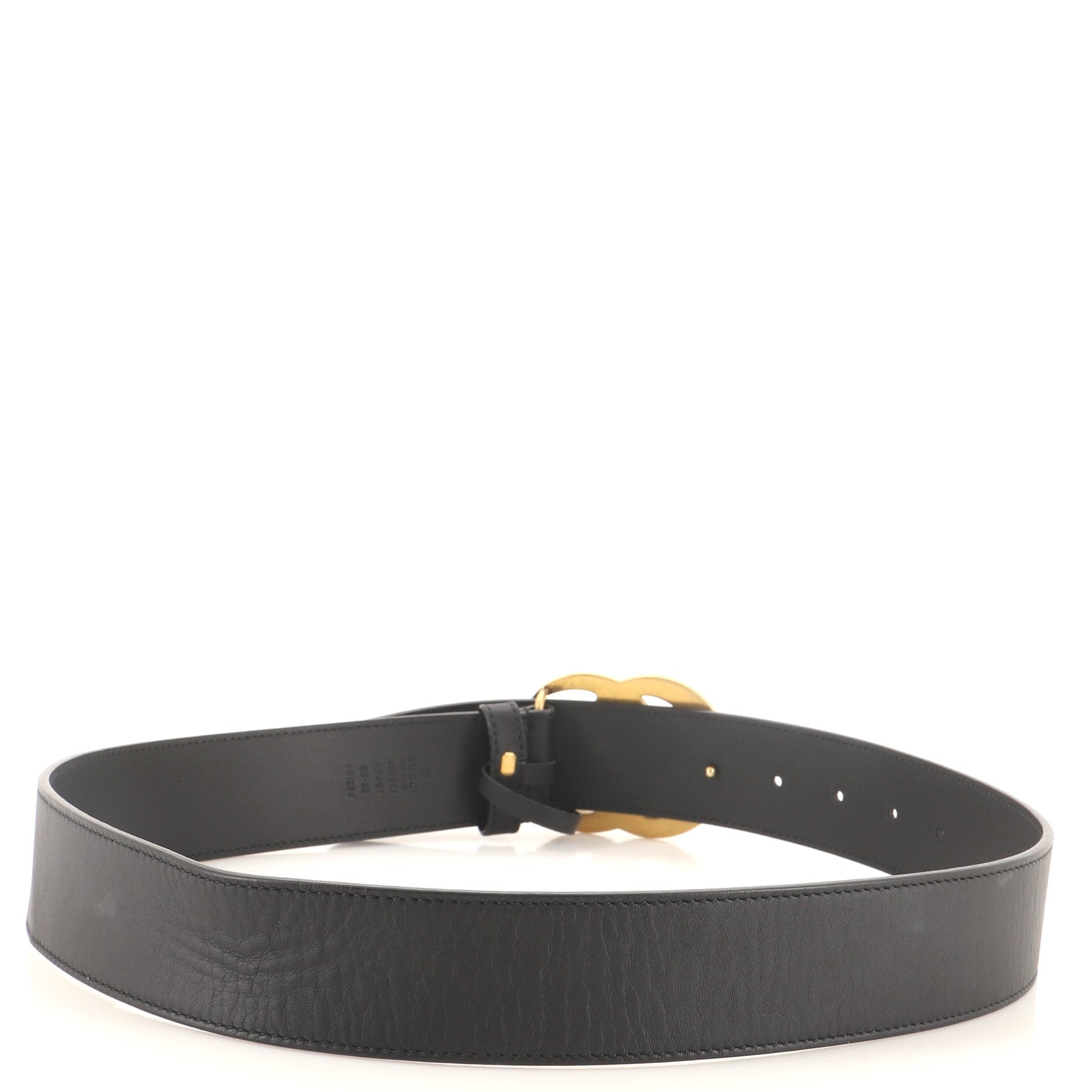 GG Marmont Belt Leather Wide 80