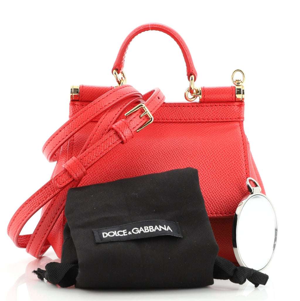 Miss Sicily Bag Leather Mini