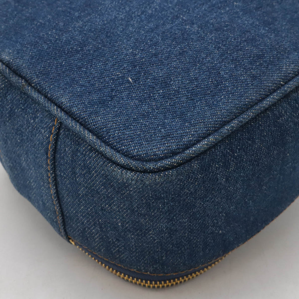 Chanel Coco Mark Denim Vanity Bag