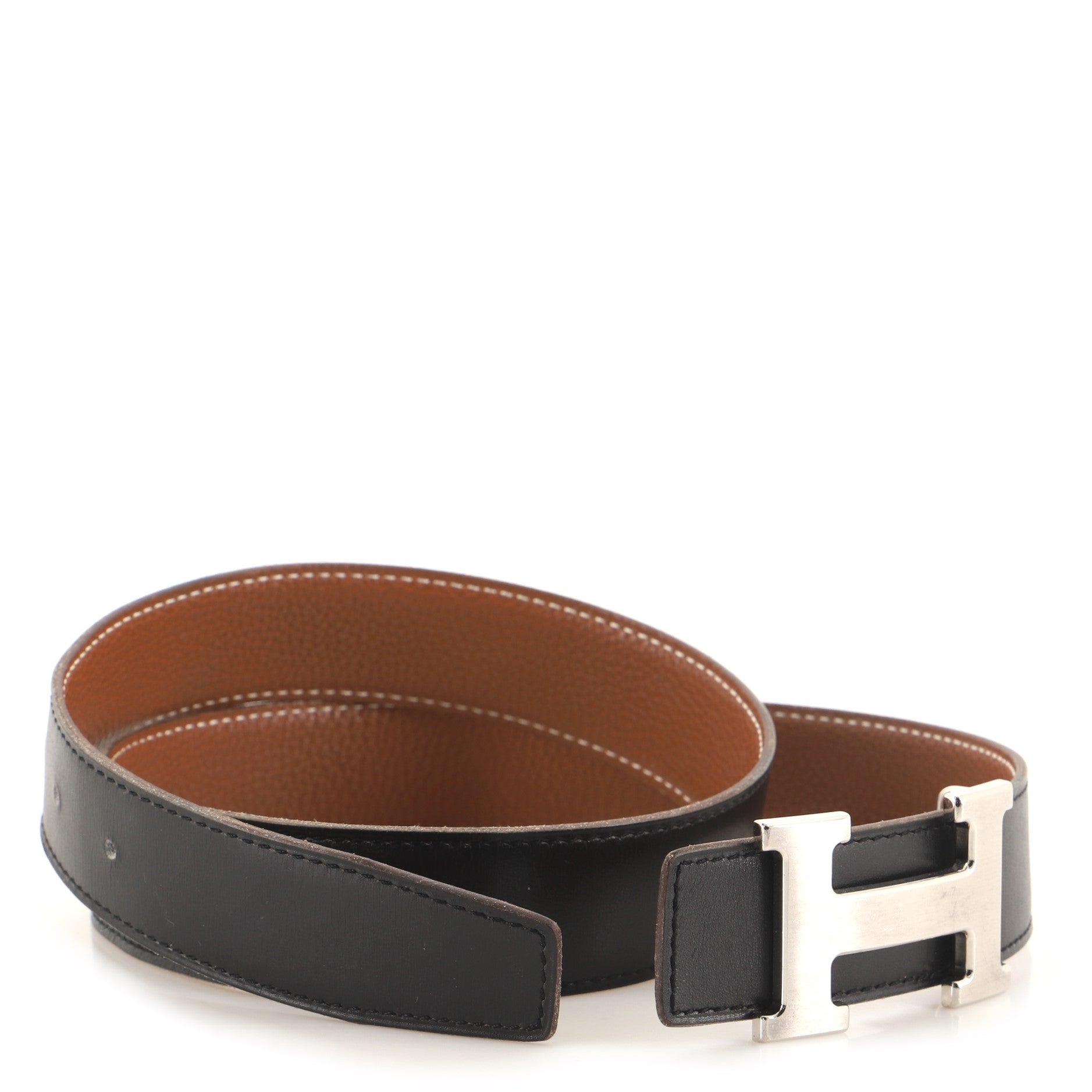 Constance Reversible Belt Leather Medium 80