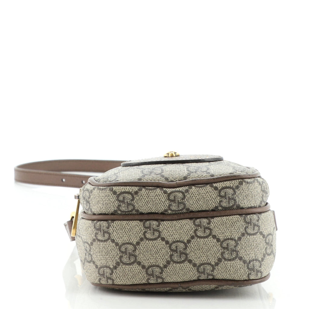Neo Vintage Top Handle Crossbody Bag GG Coated Canvas Mini