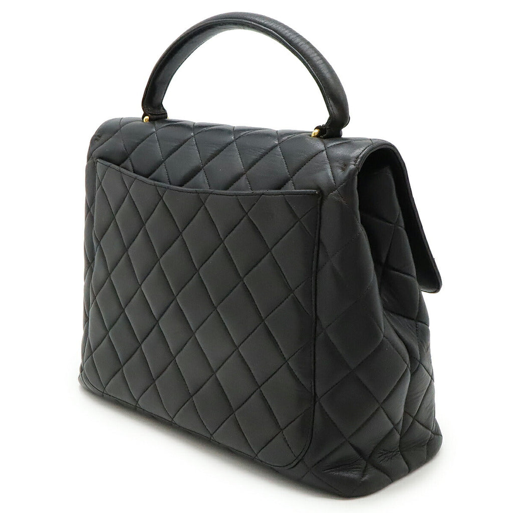 Chanel Leather Matelassé Coco Mark Flap Bag A12397