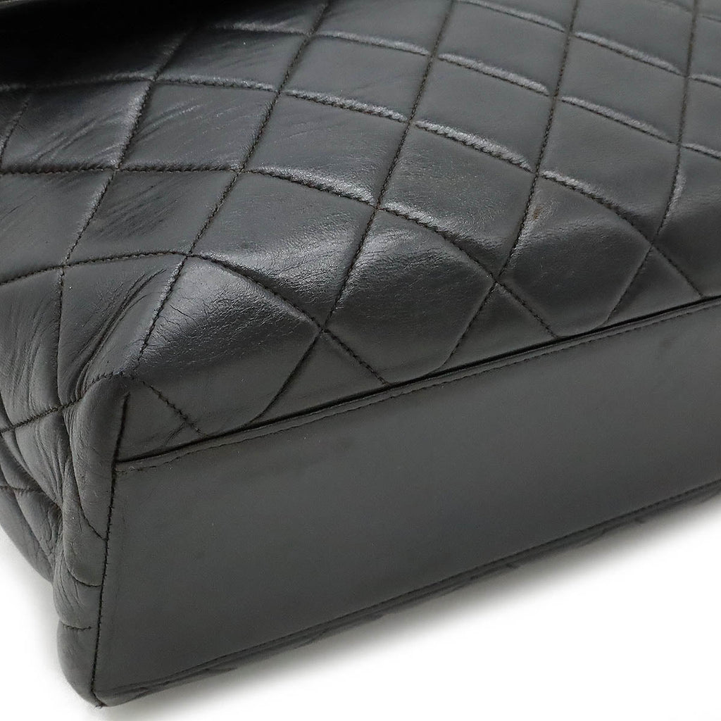 Chanel Leather Matelassé Coco Mark Flap Bag A12397