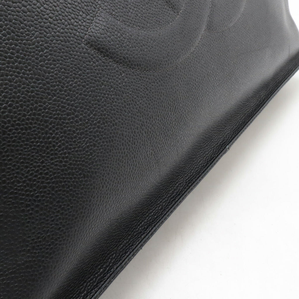 Chanel Coco Mark Caviar Leather 2way Tote Bag