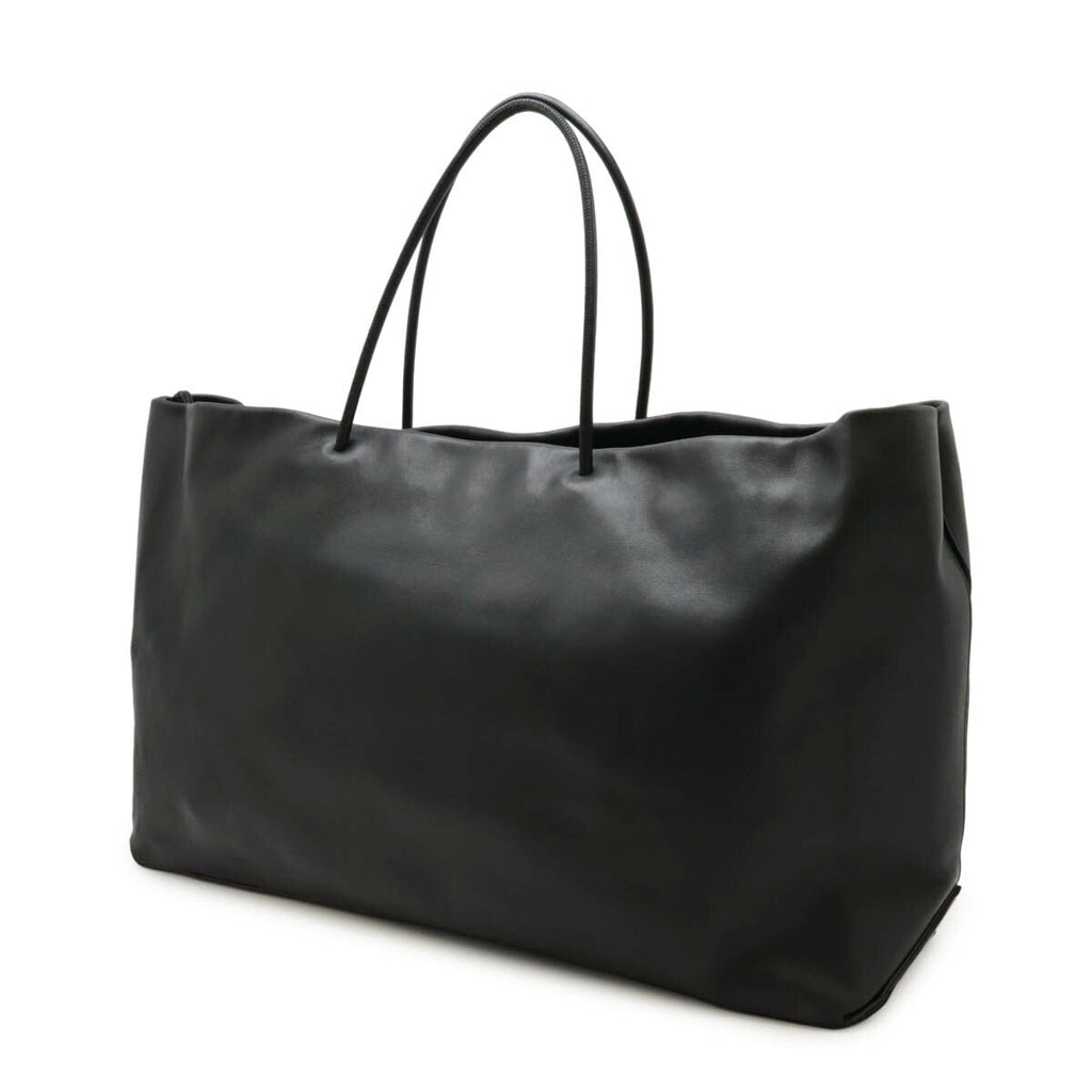 Chanel Essential Logo Leather Tote Bag