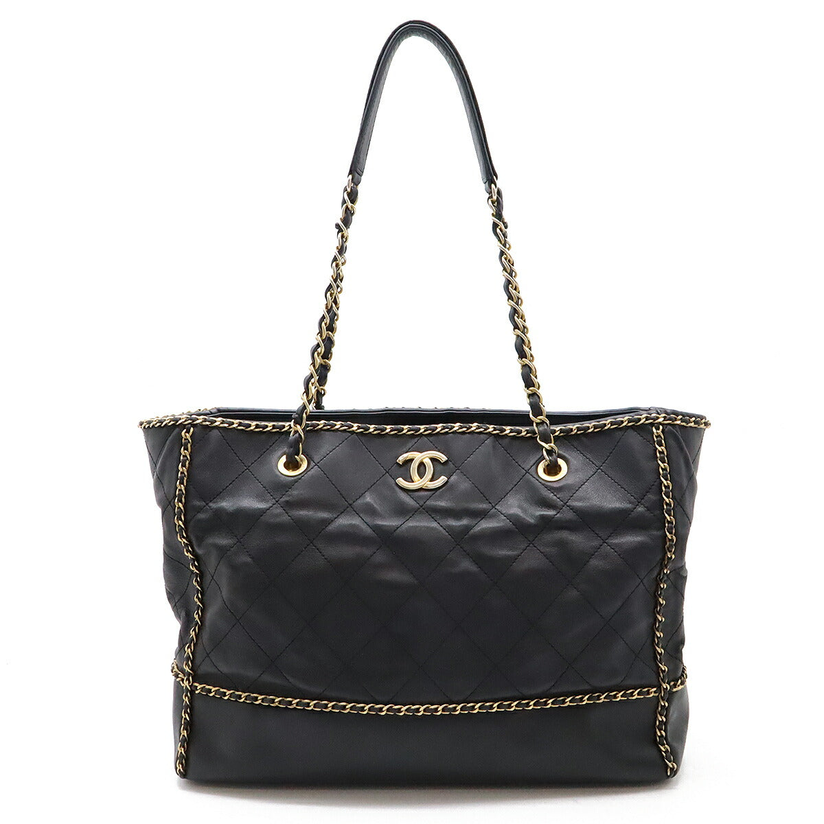 Chanel Chain Around 2way Bag Leather