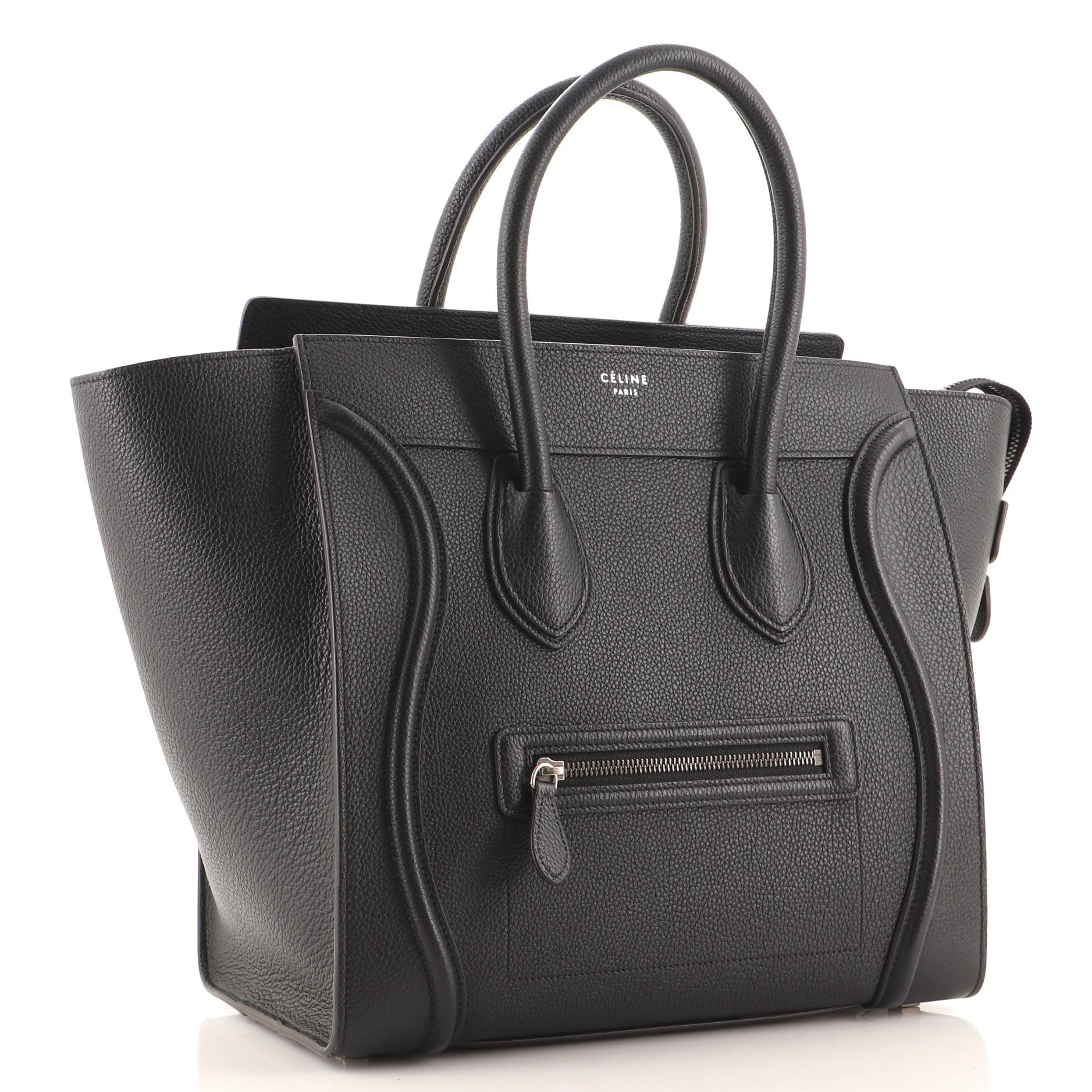 Luggage Bag Grainy Leather Mini