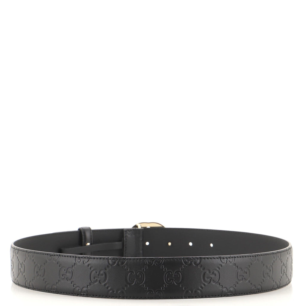 Interlocking G Belt Guccissima Leather Wide 85
