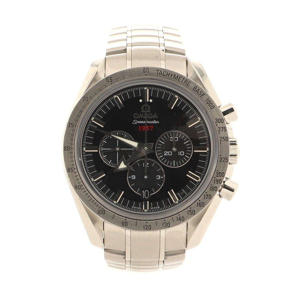 Speedmaster Broad Arrow 1957 Co-Axial Automatic Watch Stainless Steel 42