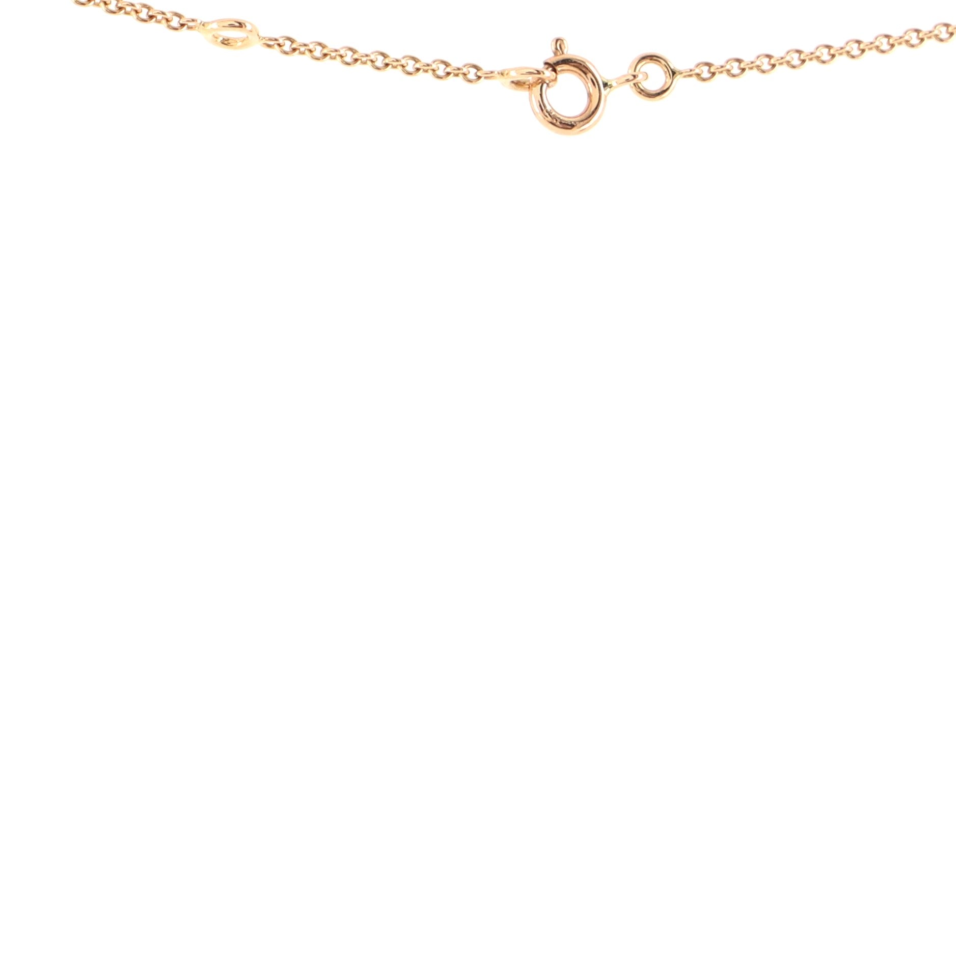 Birkin Amulette Pendant Necklace 18K Rose Gold and Diamonds
