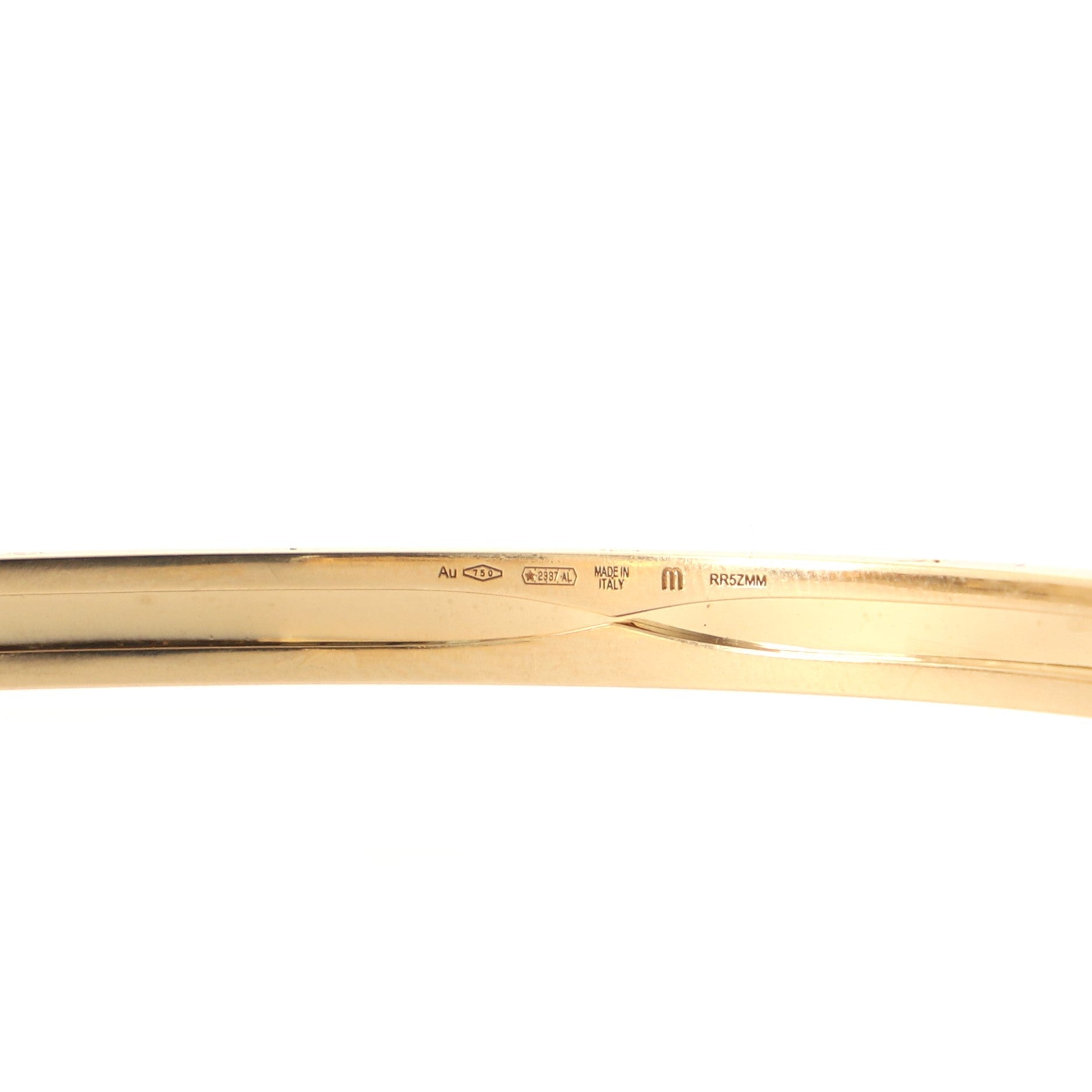 B.Zero1 Hinged Bangle Bracelet 18K Rose Gold 5.5mm