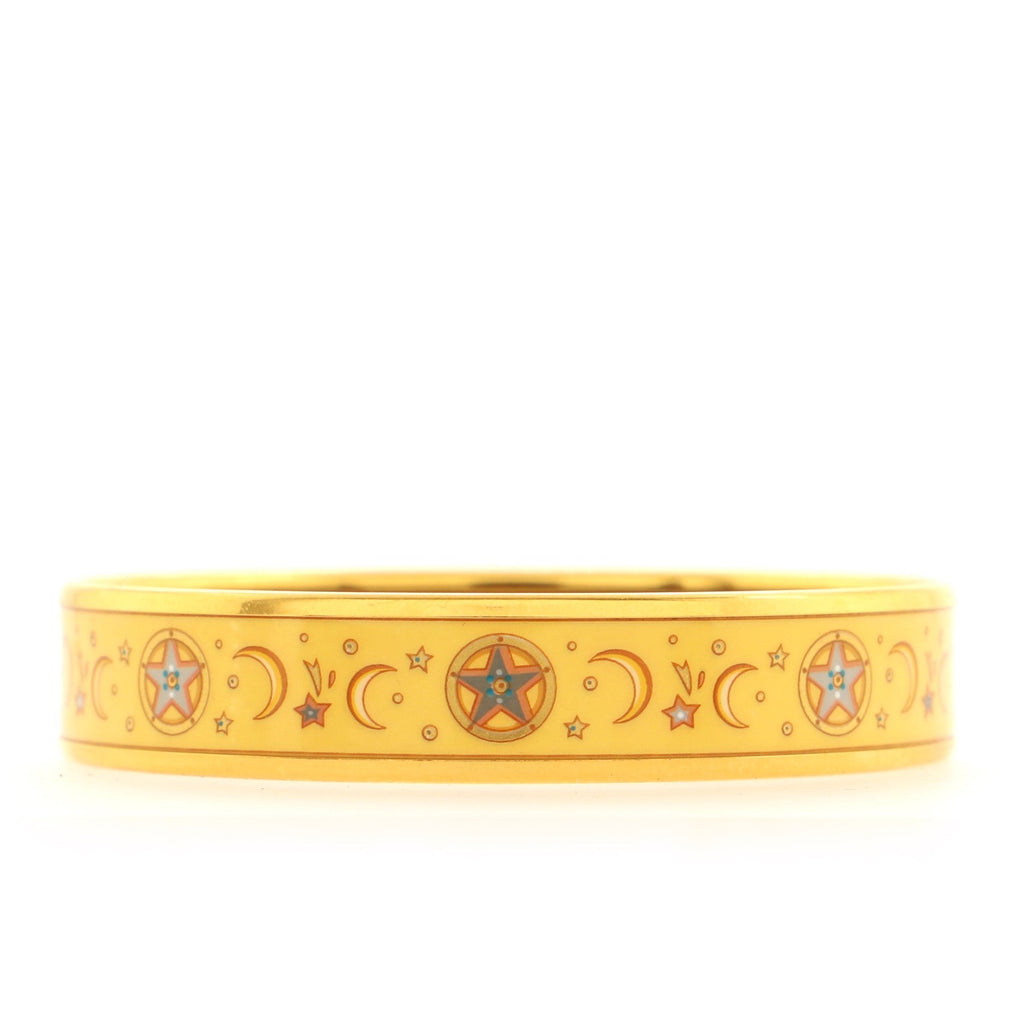 Bangle Bracelet Printed Enamel Medium