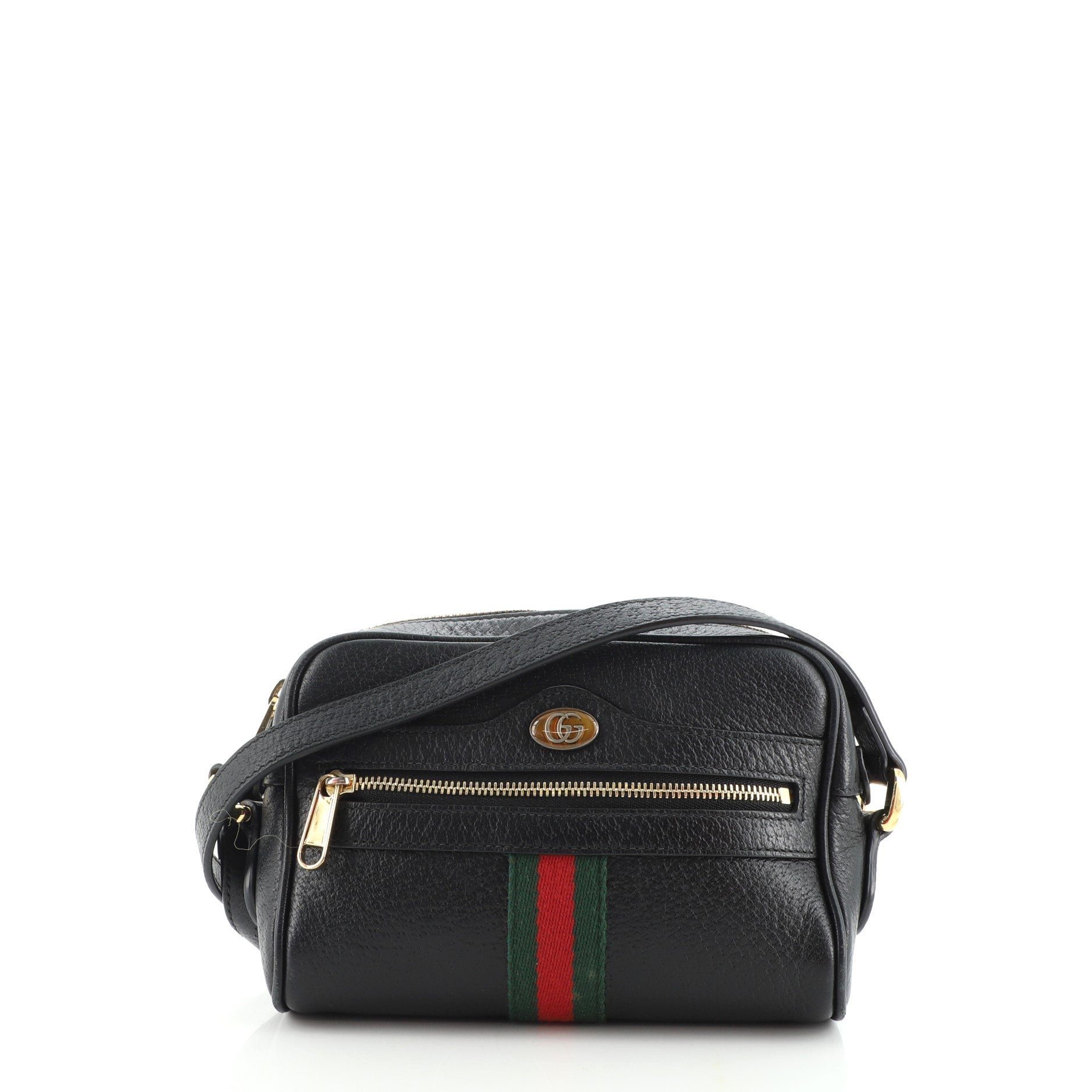 Ophidia Shoulder Bag Leather Mini