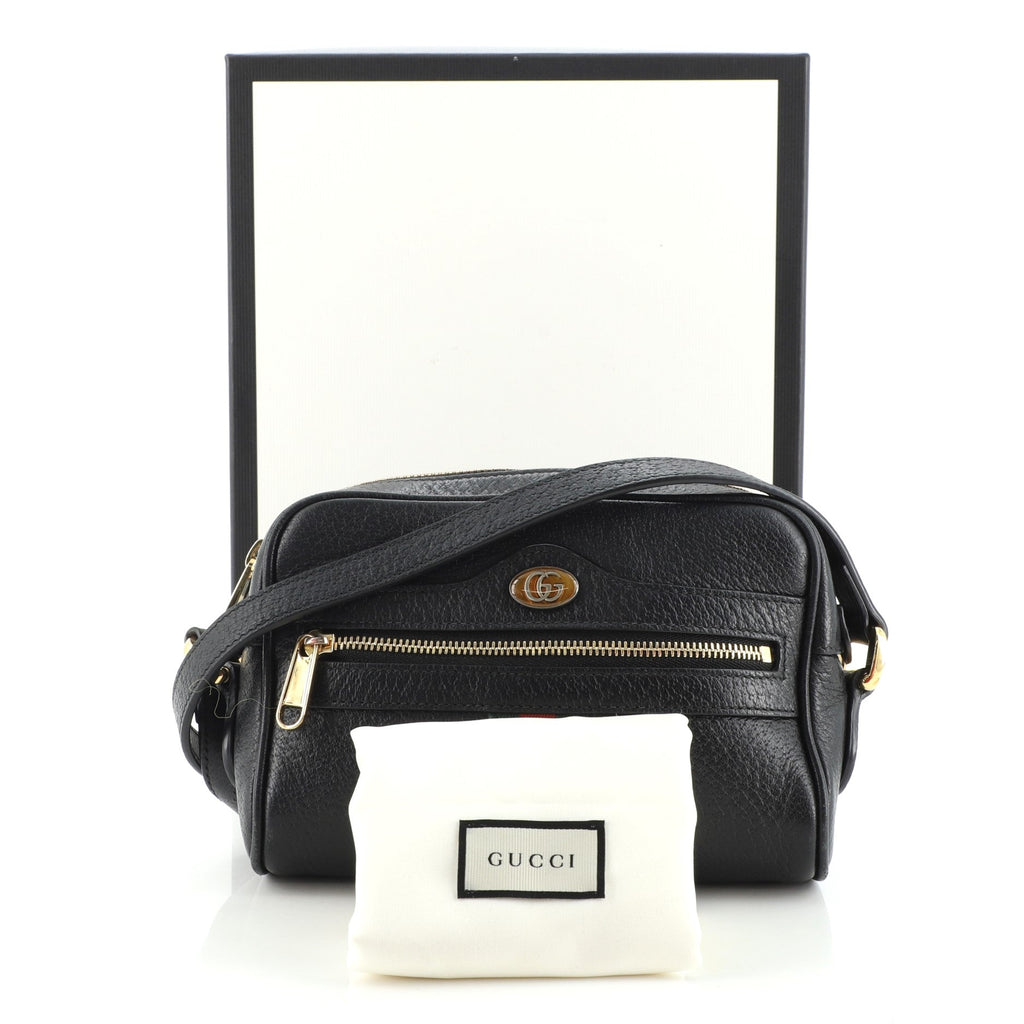 Ophidia Shoulder Bag Leather Mini