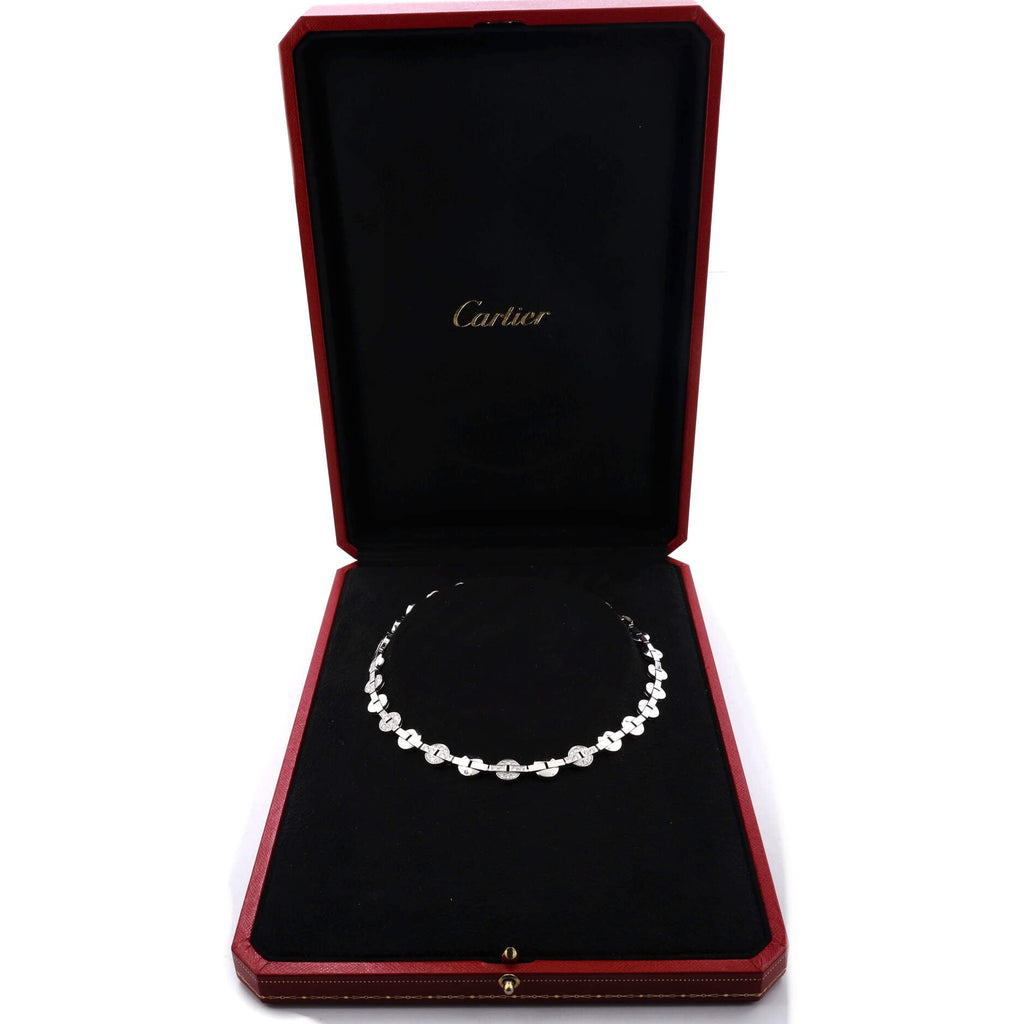 Himalia Necklace 18K White Gold with Diamonds