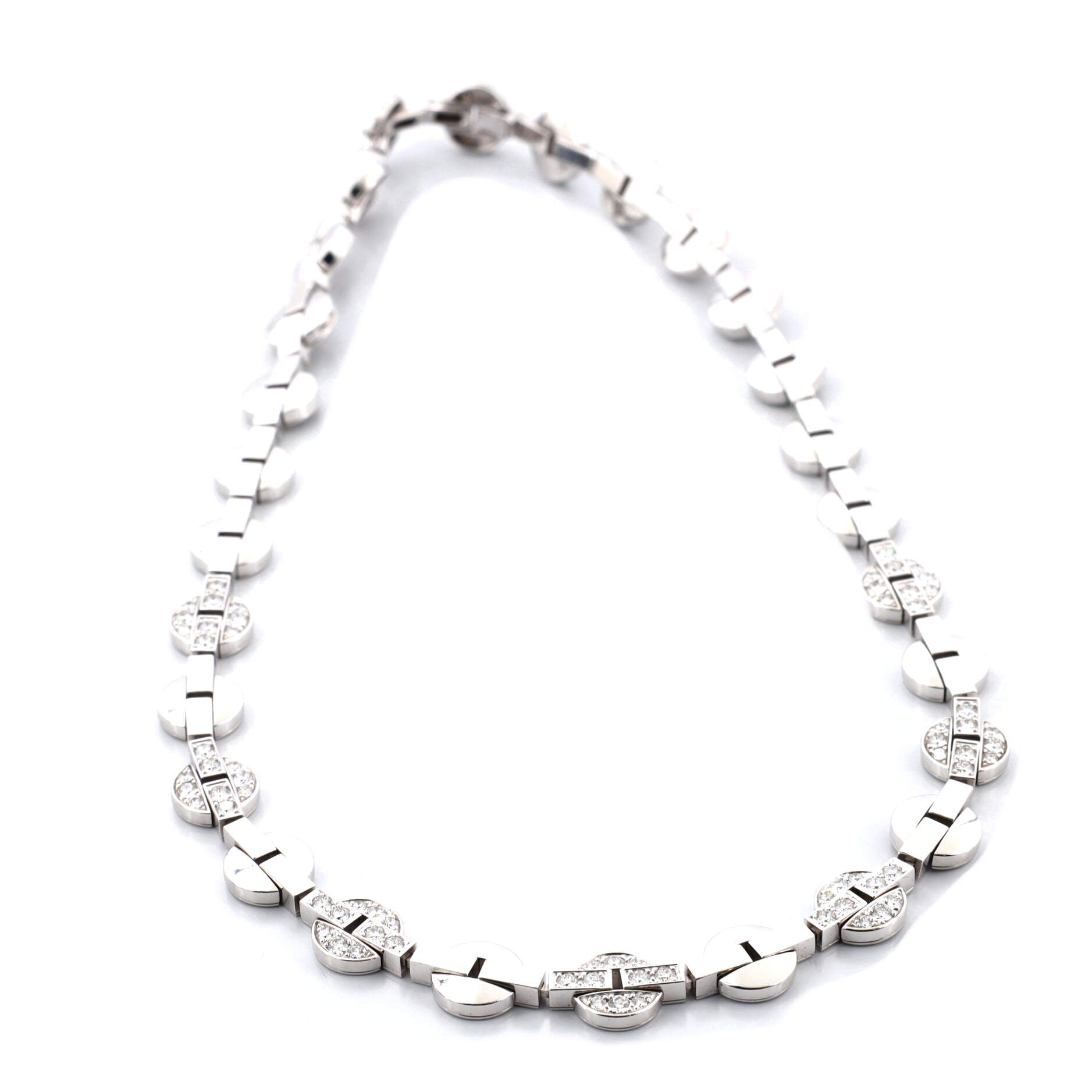 Himalia Necklace 18K White Gold with Diamonds