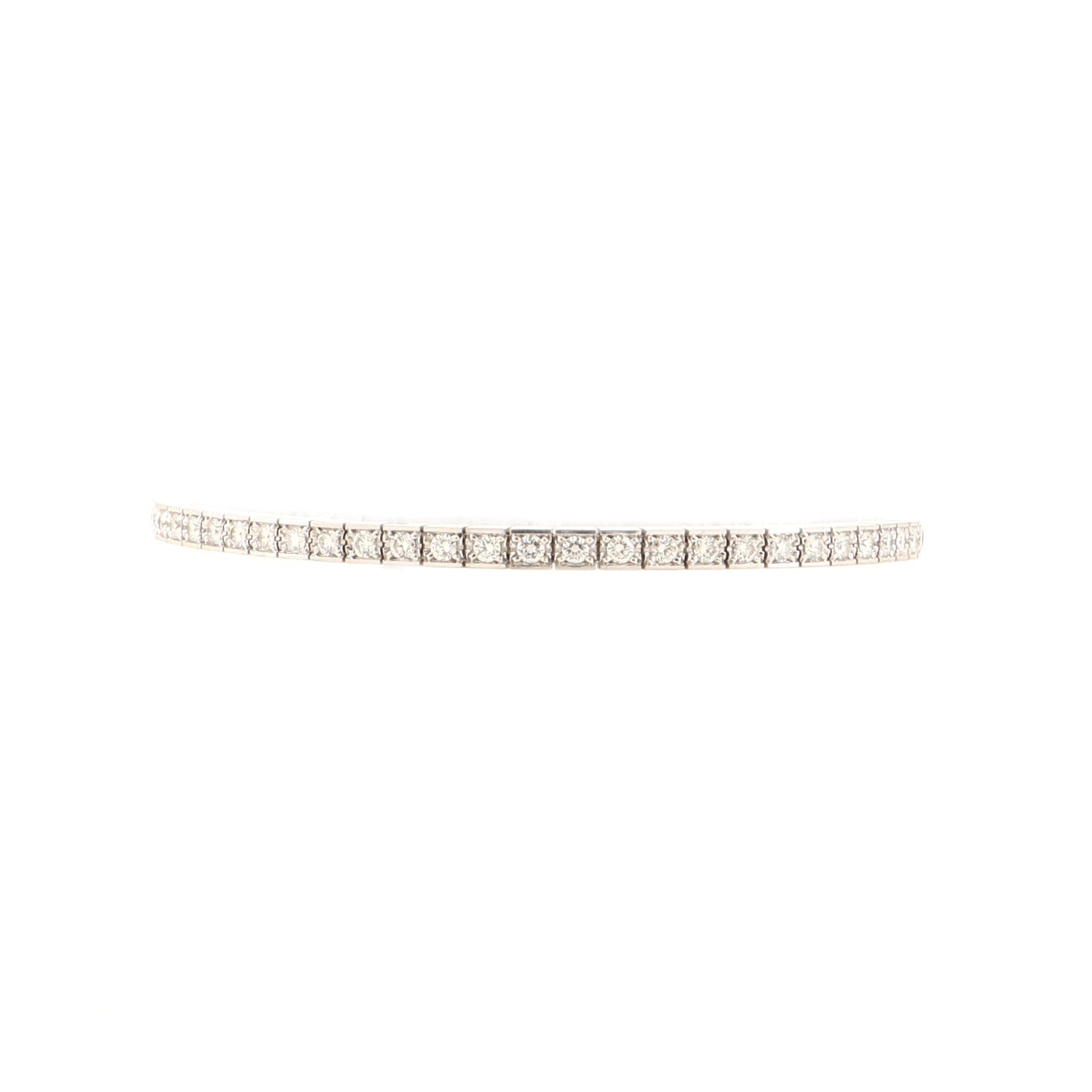 Lanieres Bracelet 18K White Gold with Diamonds
