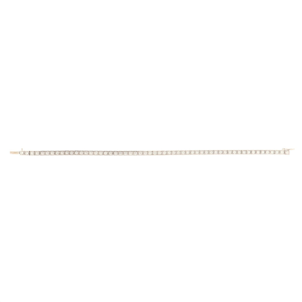 Lanieres Bracelet 18K White Gold with Diamonds