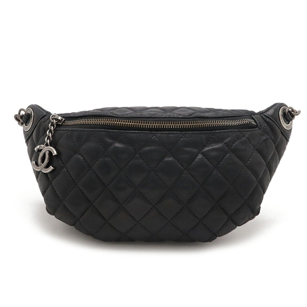 Chanel Matelasse Leather Matelasse Waist Bag A57832