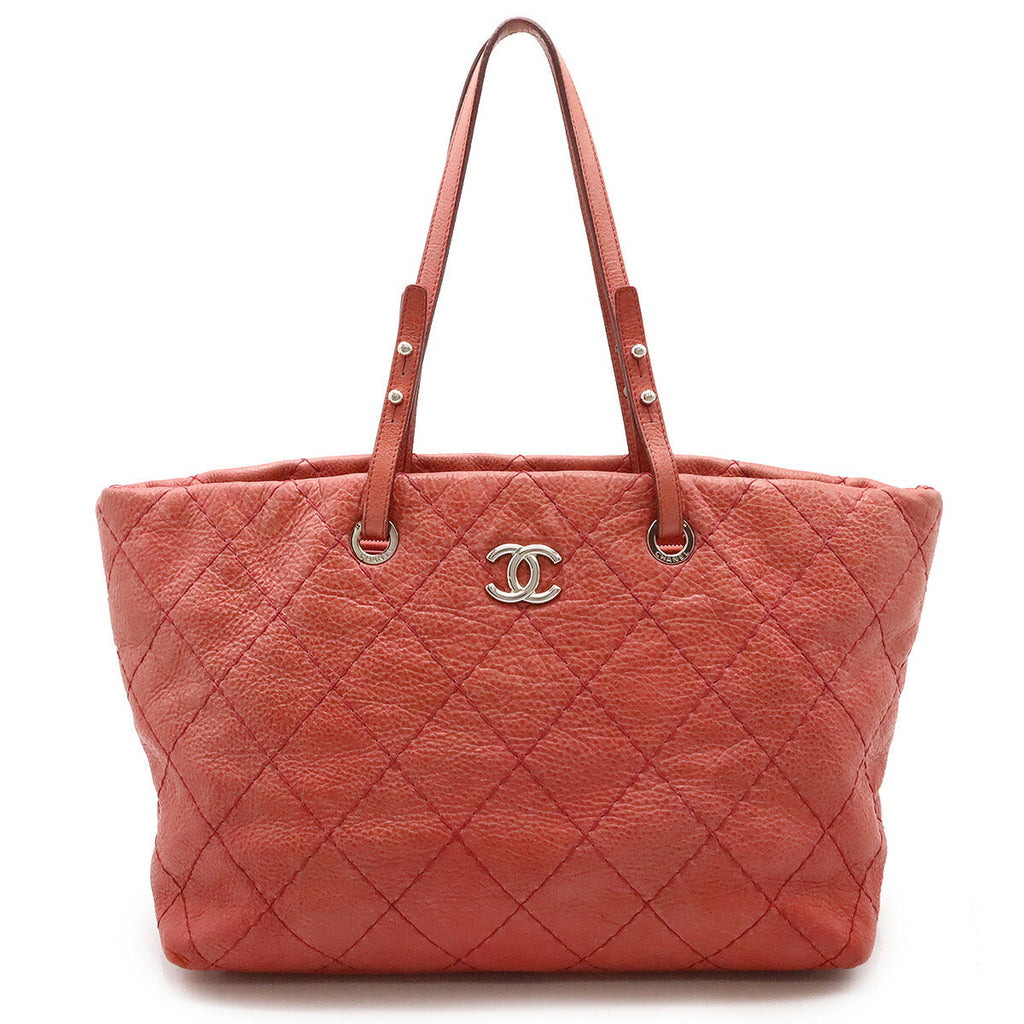 Chanel Leather On the Road 2way Bag A48019