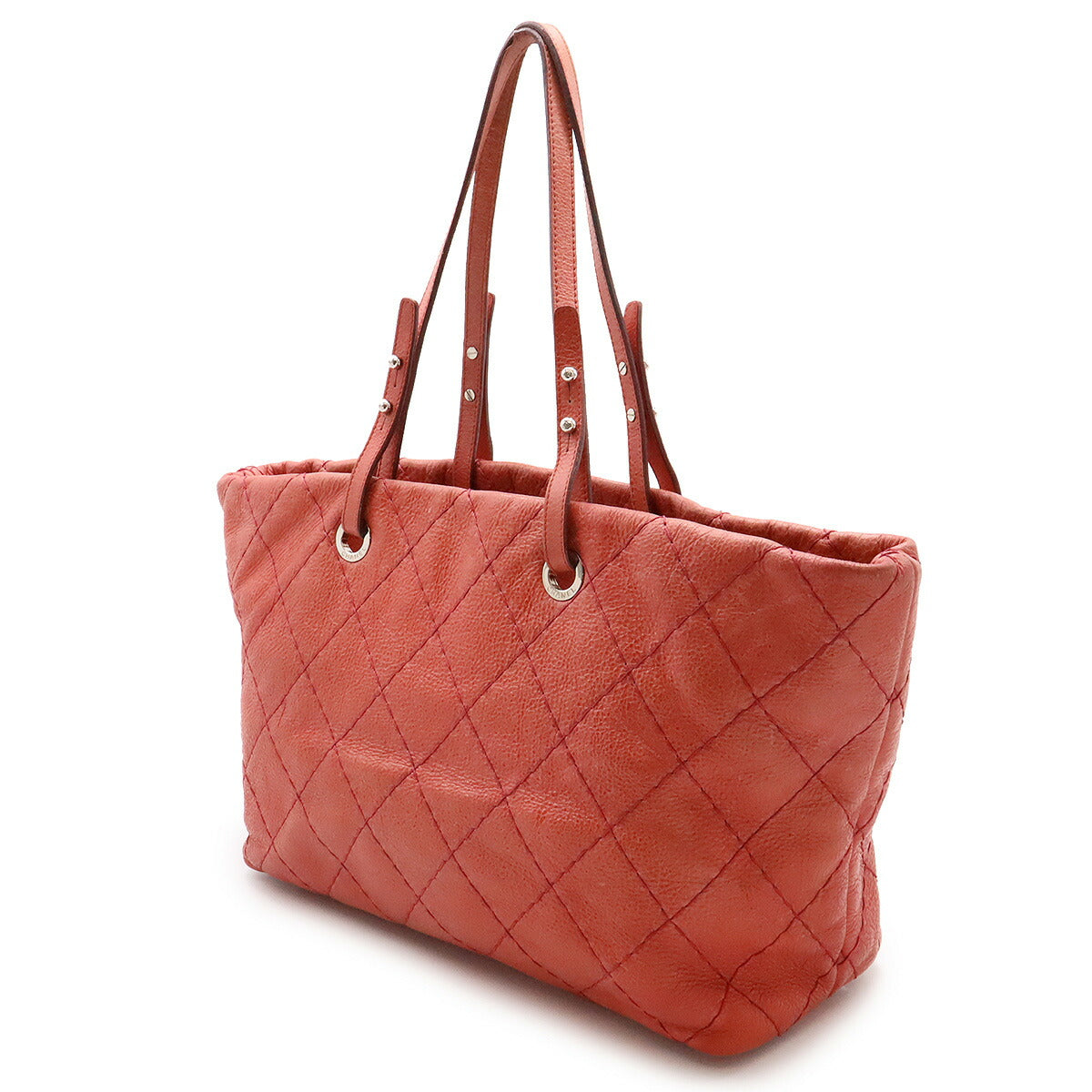 Chanel Leather On the Road 2way Bag A48019