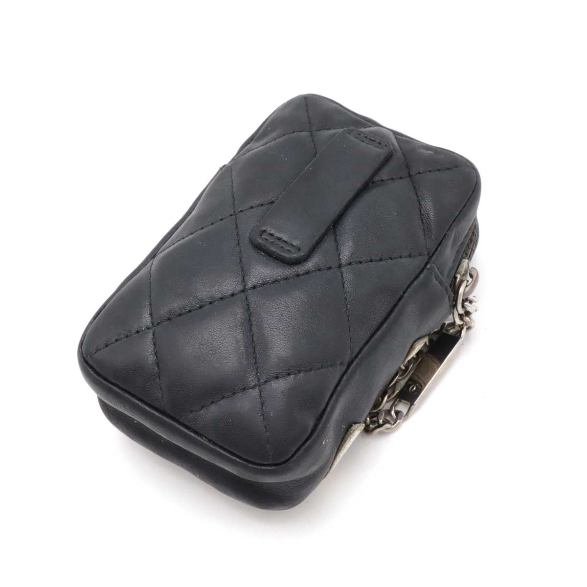 Chanel Cambon Line Leather Cigarette Case Pouch A26732