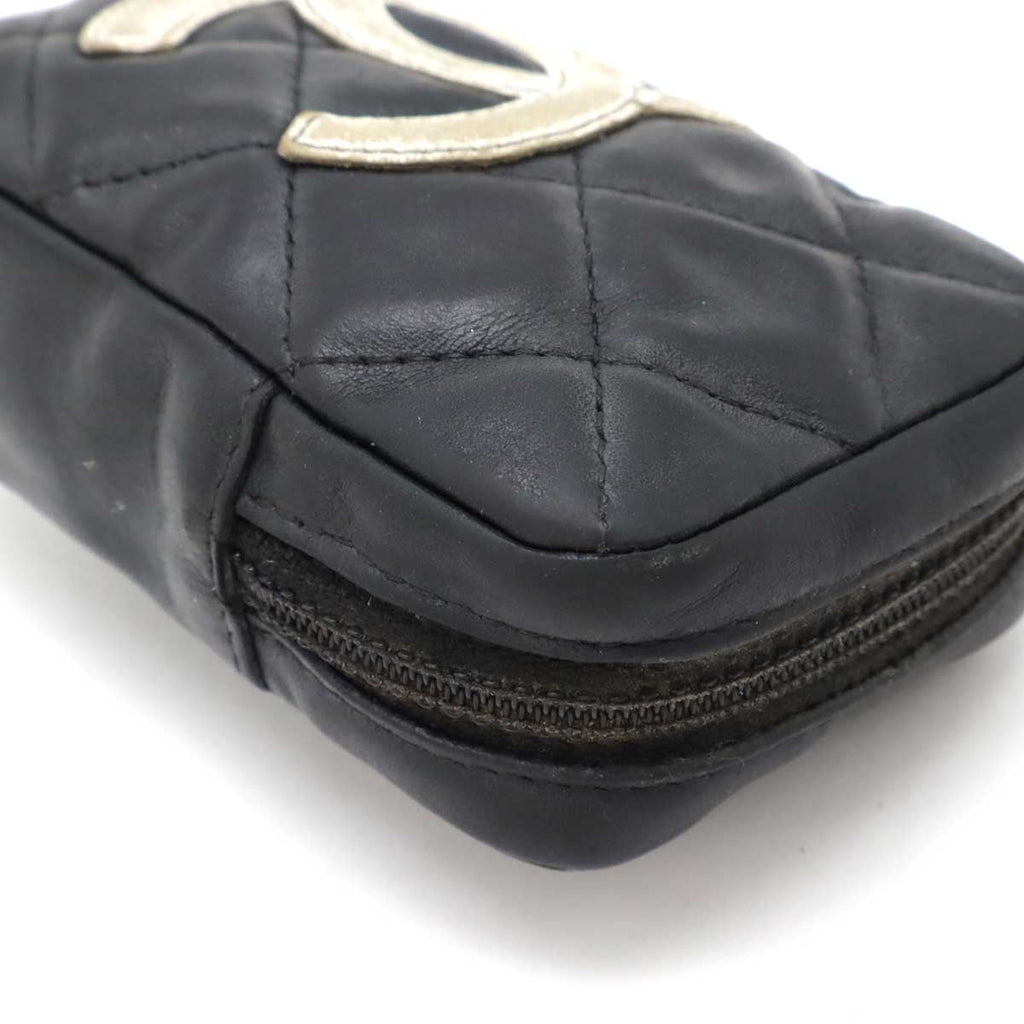 Chanel Cambon Line Leather Cigarette Case Pouch A26732