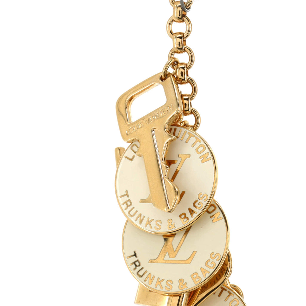 Trunks & Bags Breloques Charm Bracelet Metal and Enamel