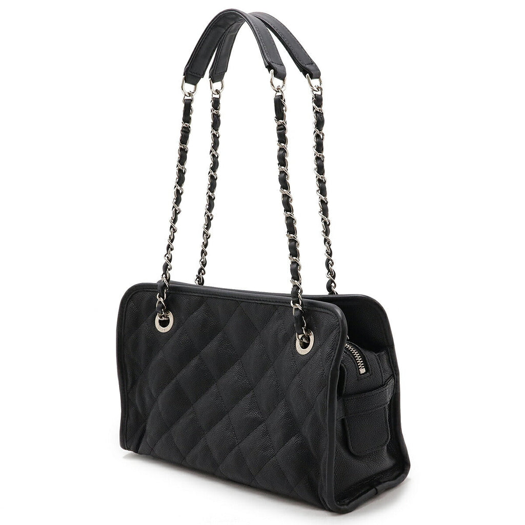 Chanel Caviar Matelasse Coco Mark Shoulder Bag A66805