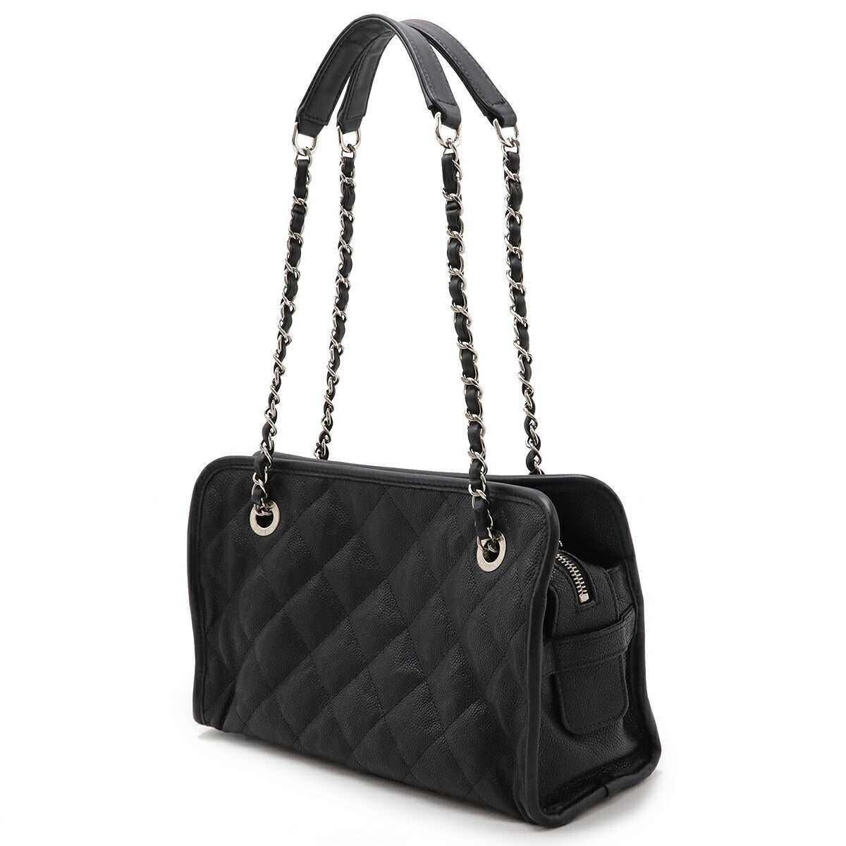Chanel Caviar Matelasse Coco Mark Shoulder Bag A66805