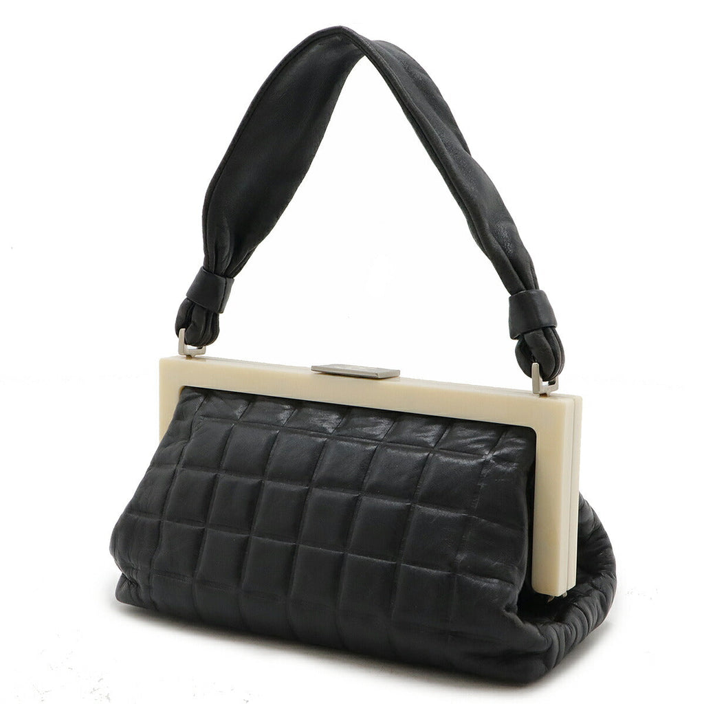 Chanel Lambskin Choco Bar Handbag Mini Bag