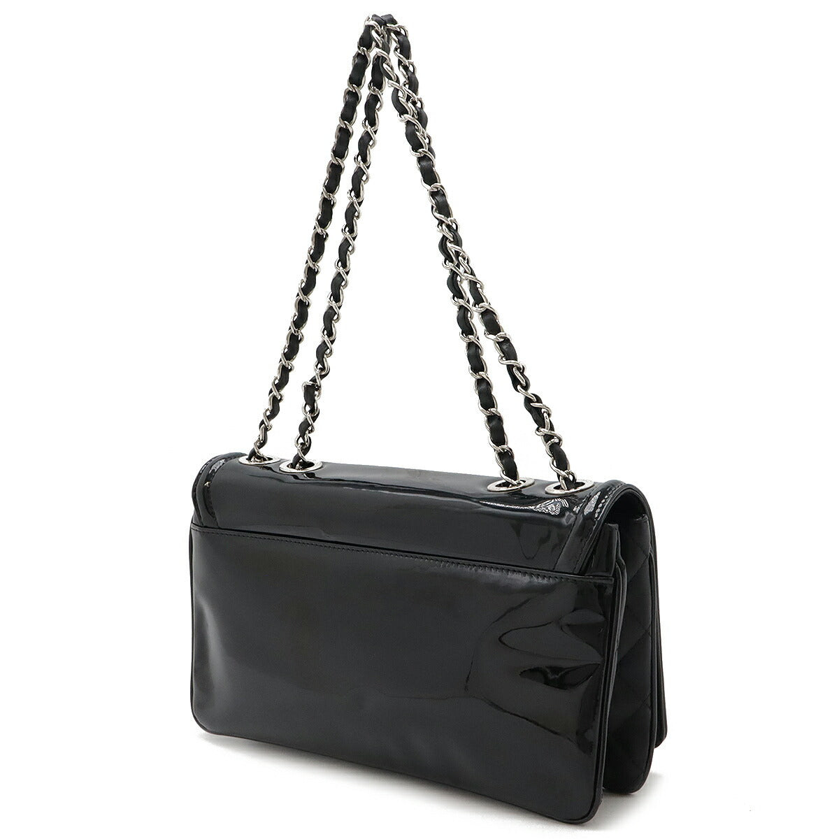 Chanel Enamel/Lambskin Lipstick Coco Mark Chain Shoulder Bag