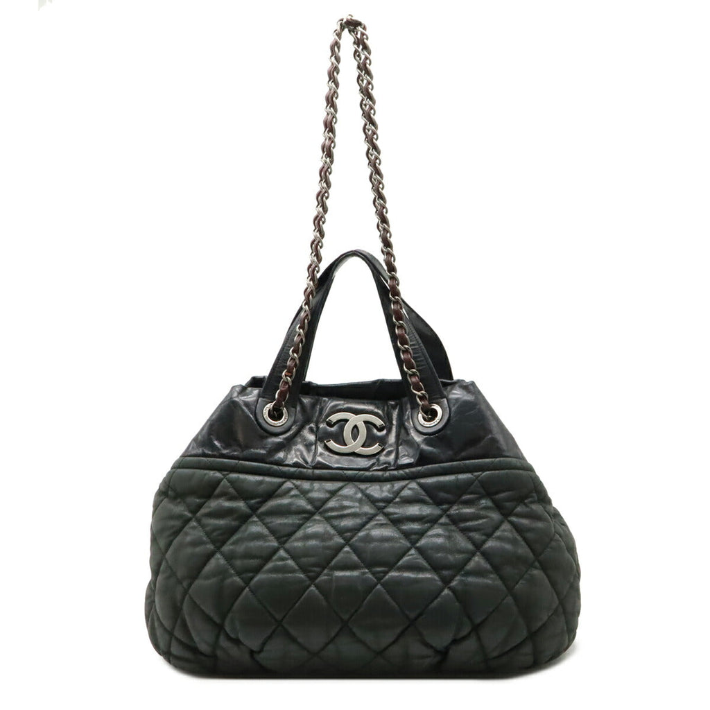 Chanel Sparkle Leather In The Mix 2way Bag A49683