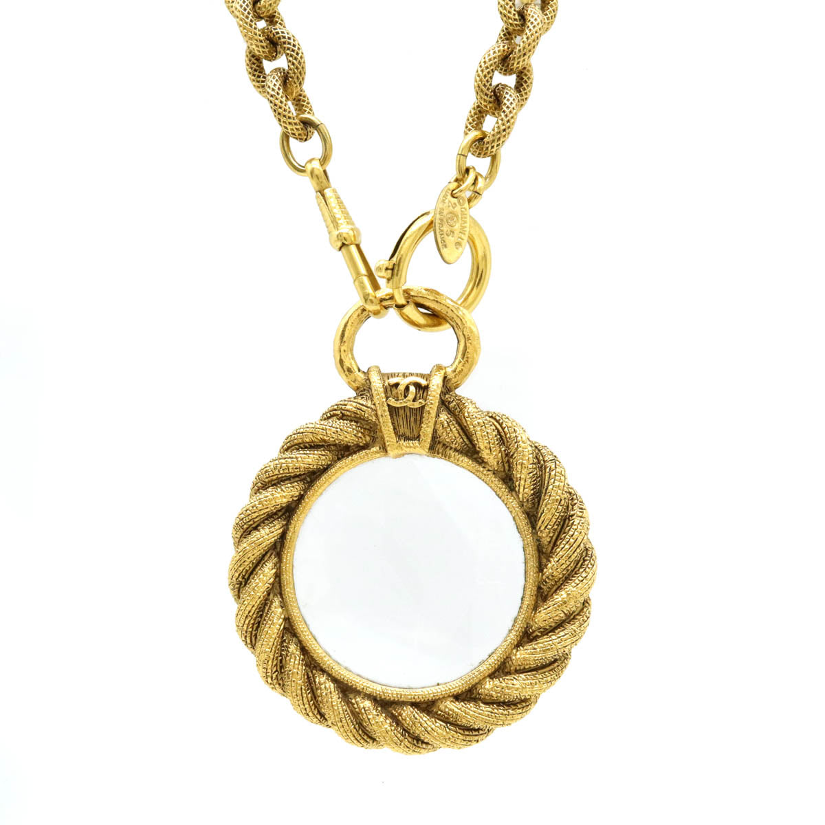 Chanel GP Loupe Necklace Necklace