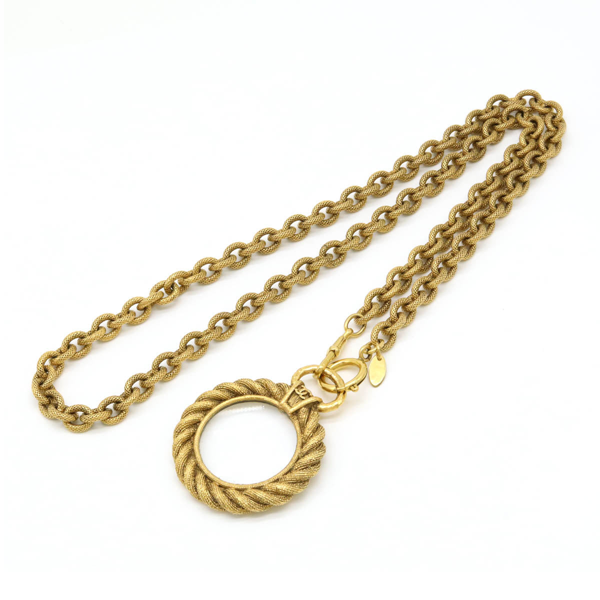 Chanel GP Loupe Necklace Necklace