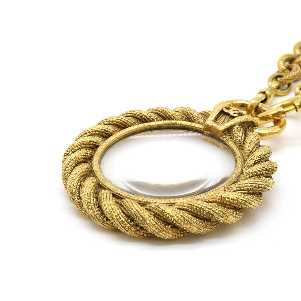 Chanel GP Loupe Necklace Necklace