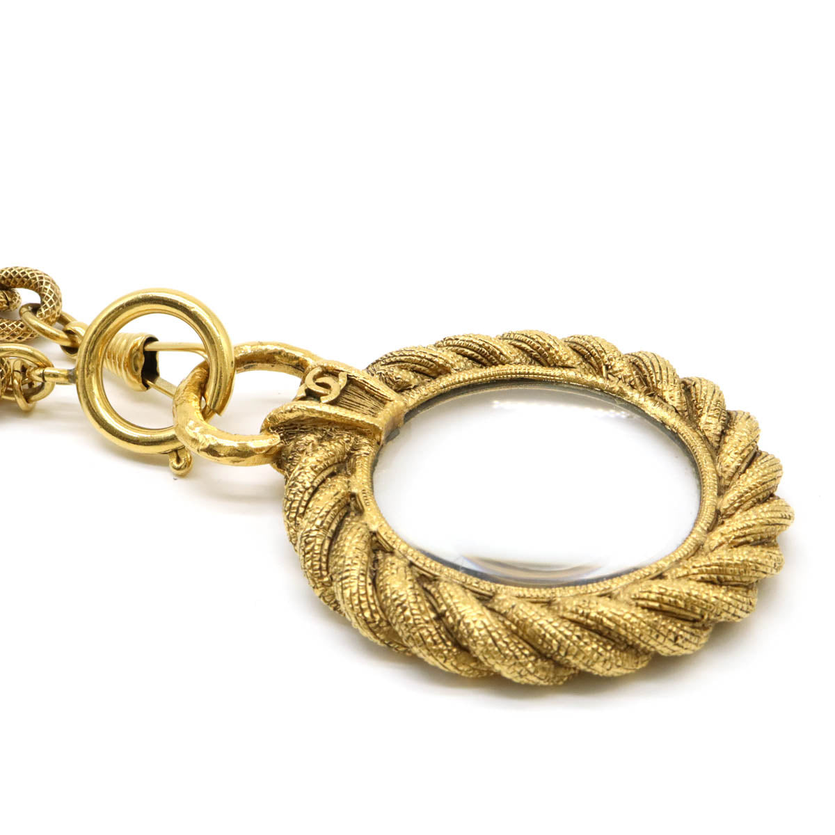 Chanel GP Loupe Necklace Necklace