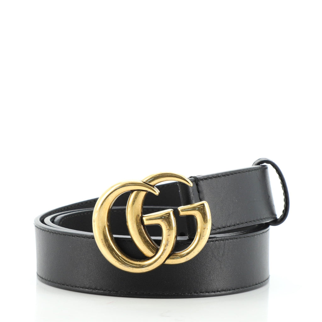 GG Marmont Belt Leather Medium 90