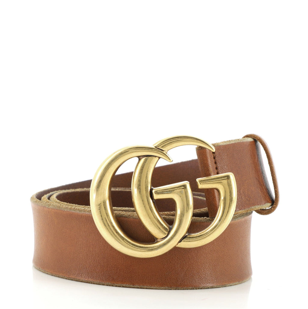 GG Marmont Belt Leather Wide 85