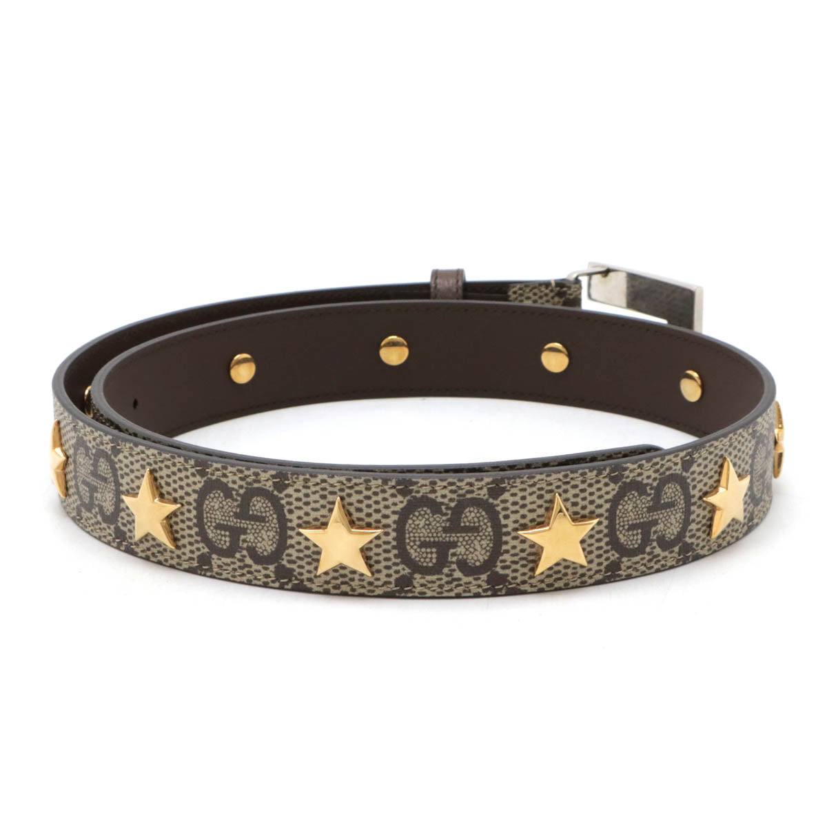 Gucci GG Supreme PVC Leather Belt