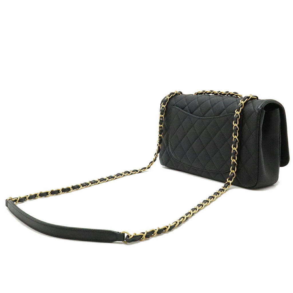 Chanel Caviar CC Filigree Flap Bag Chain Shoulder Bag A93341