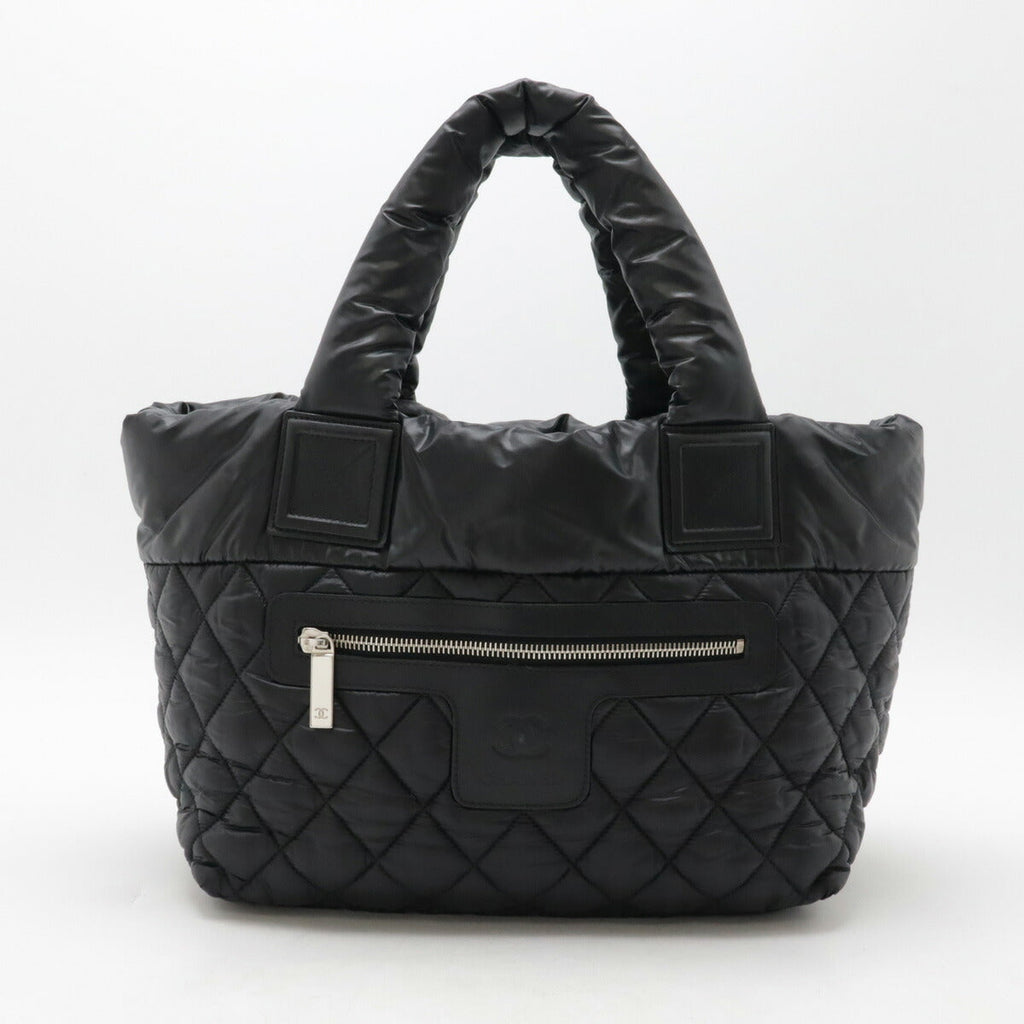 Chanel Coco Cocoon Nylon Leather Tote Bag