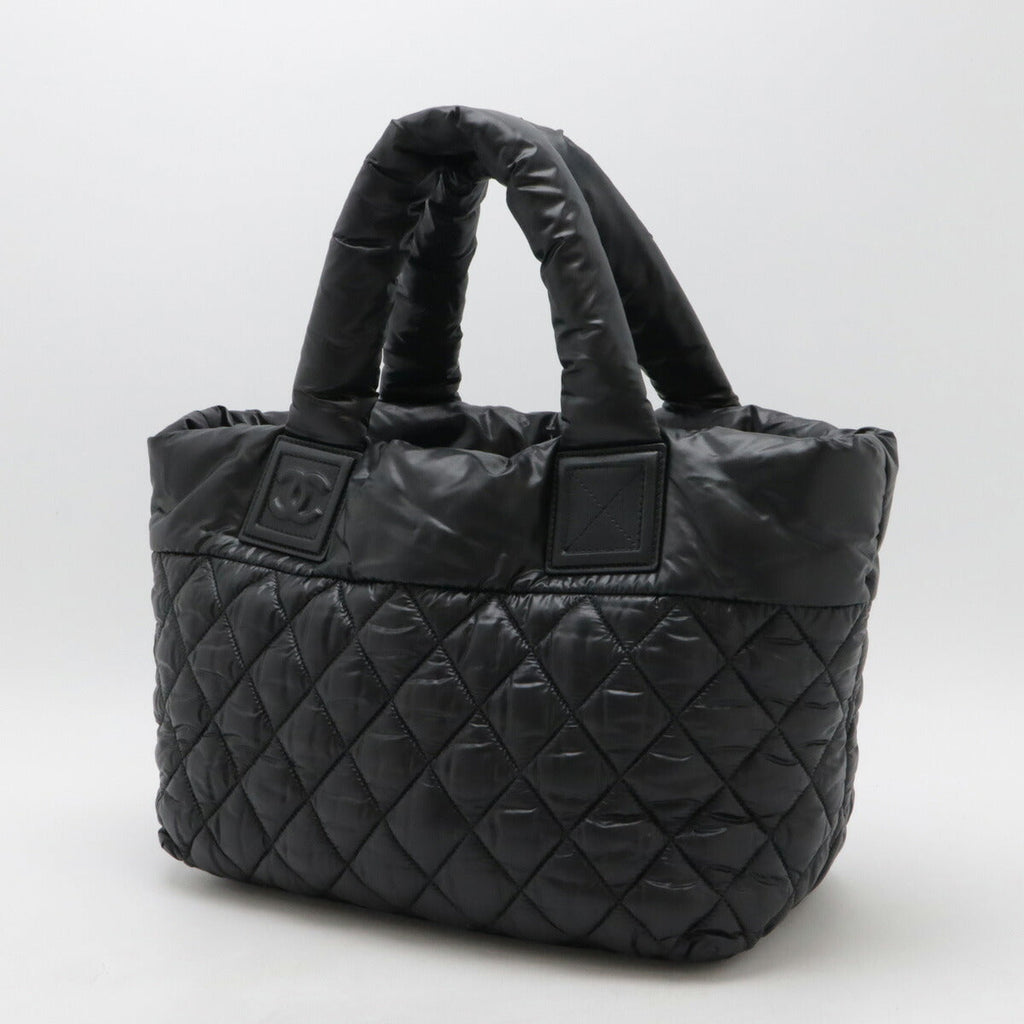 Chanel Coco Cocoon Nylon Leather Tote Bag