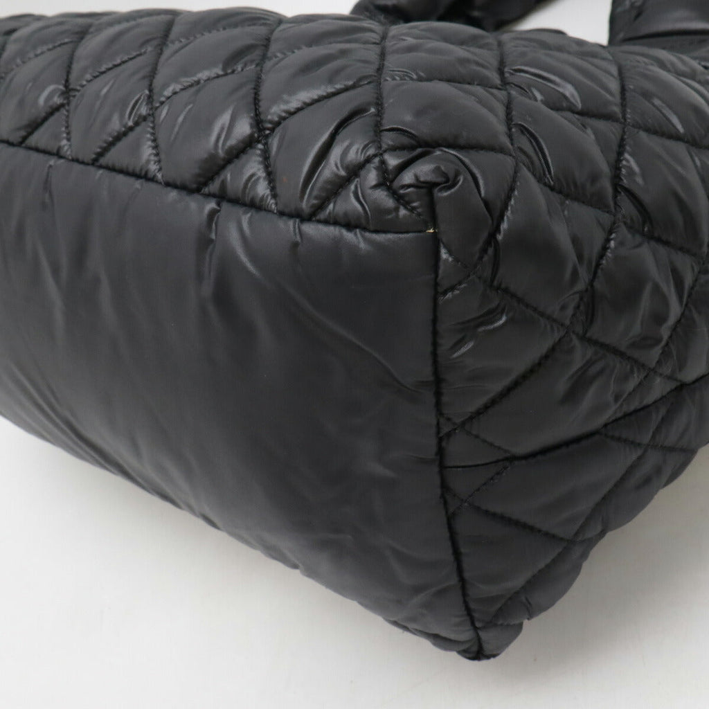 Chanel Coco Cocoon Nylon Leather Tote Bag