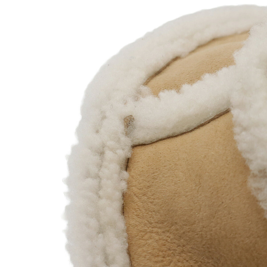 Fendi Logo Shearling Bucket Hat Sheepskin Hat