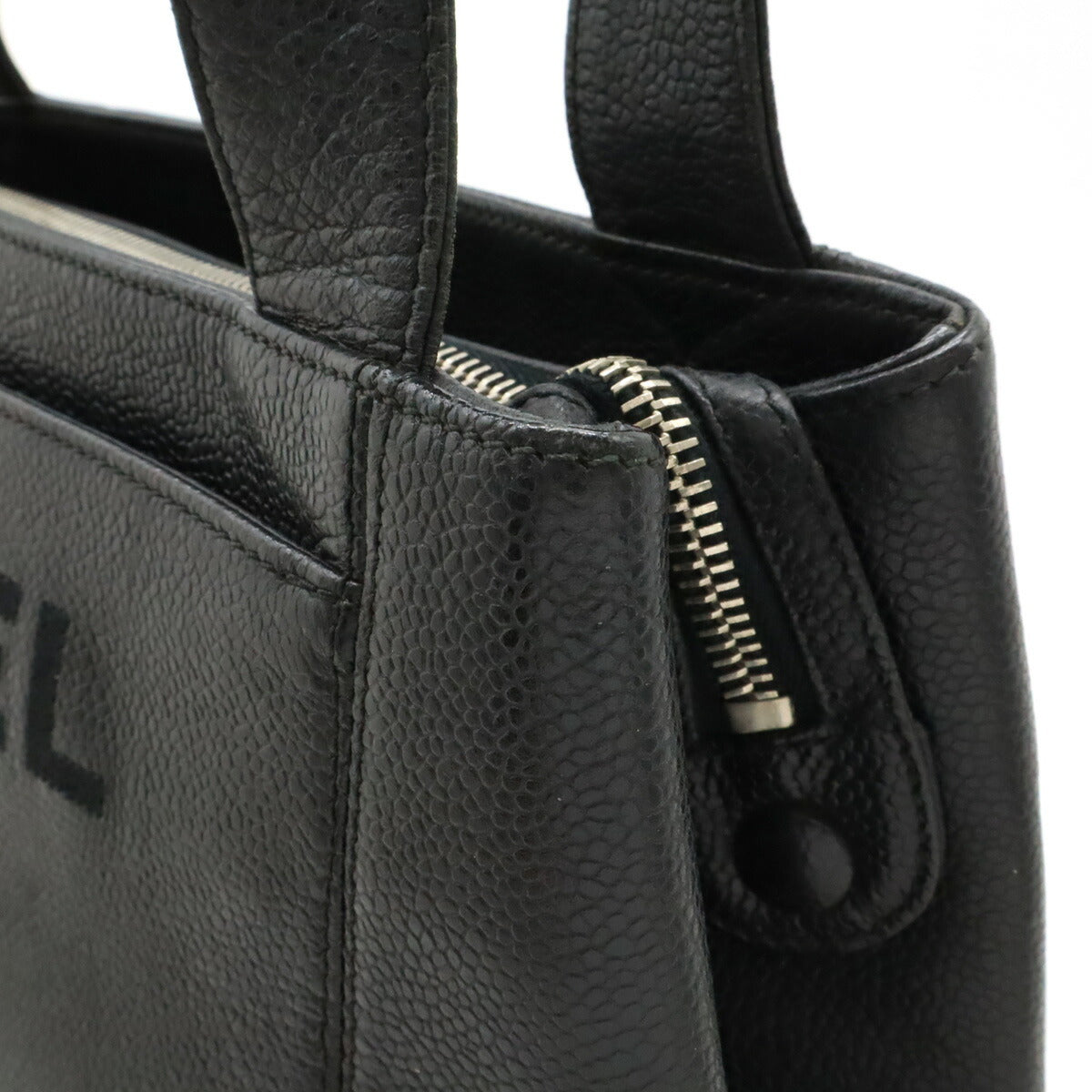 Chanel Logo Caviar Skin 2way Bag