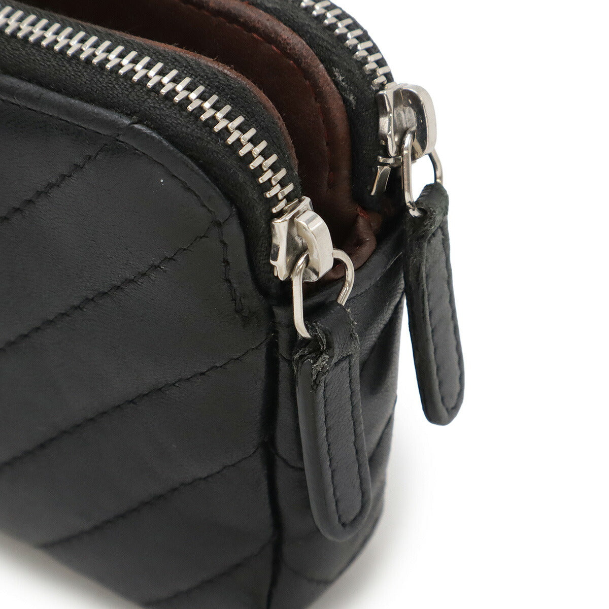 Chanel V Stitch Chevron Lambskin 2way Chain Bag