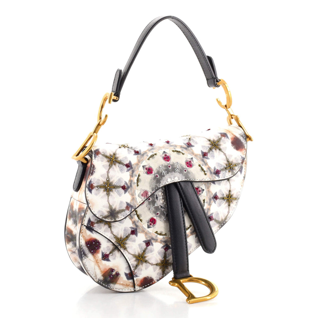 Saddle Handbag KaleiDiorscopic Calfskin Mini